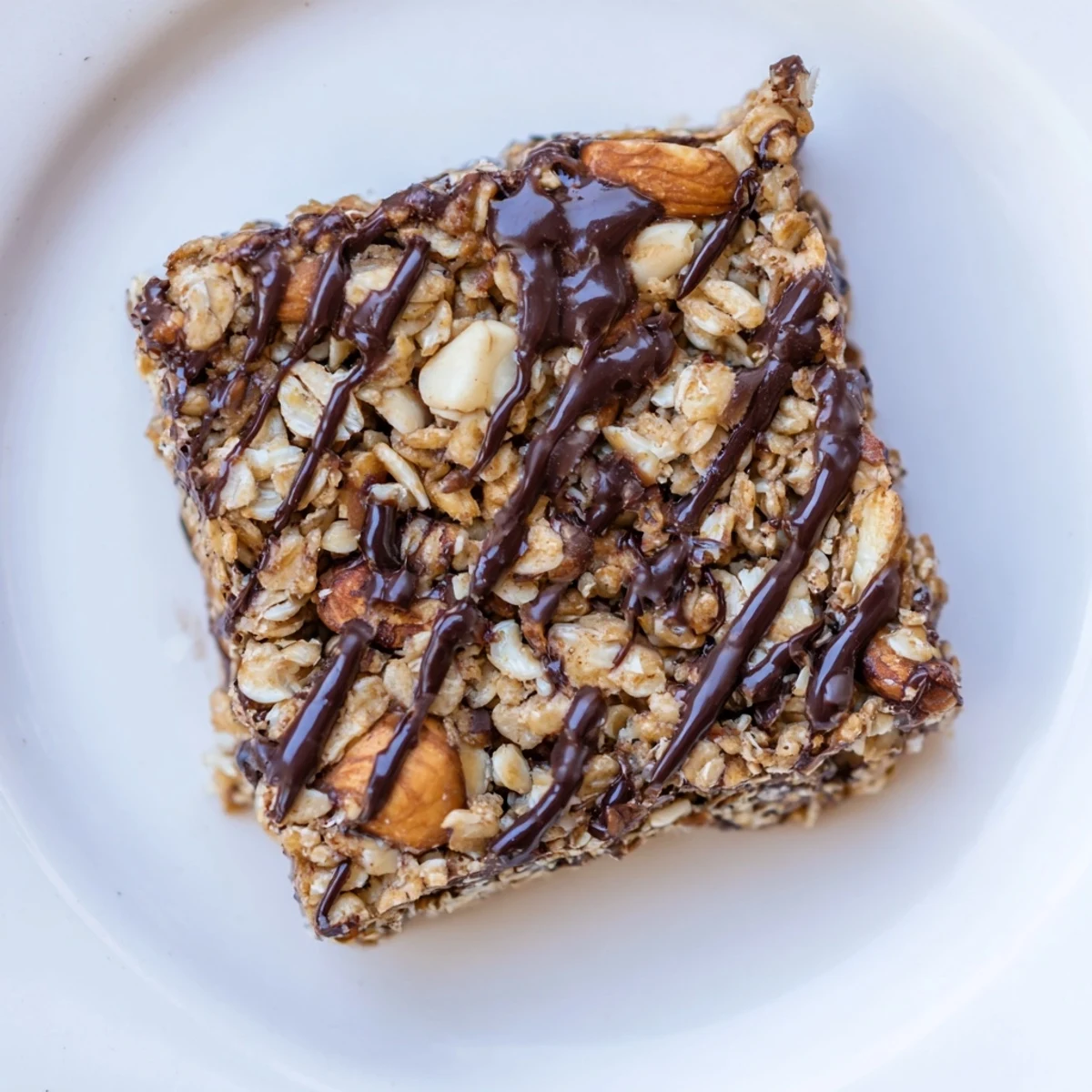 Chocolate Chewy Snack Bars