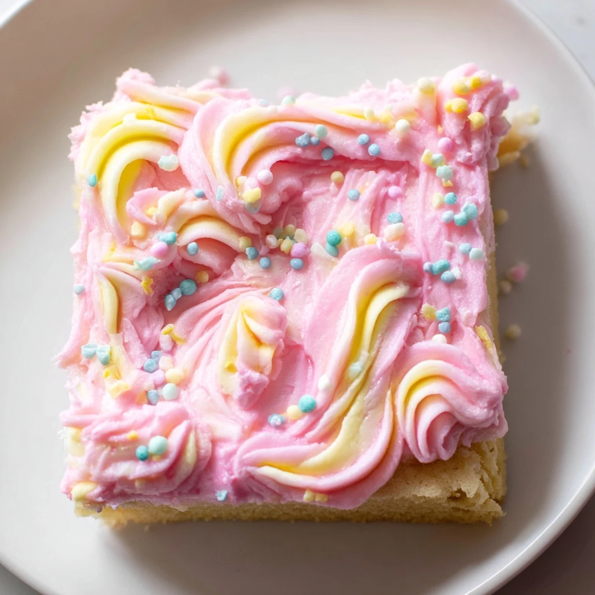 Easter Sugar Cookie Bars