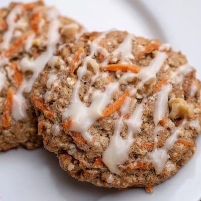 Chewy Brown Butter Carrot Cake Cookies