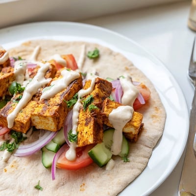 Tofu Shawarma with Marinated Flavors