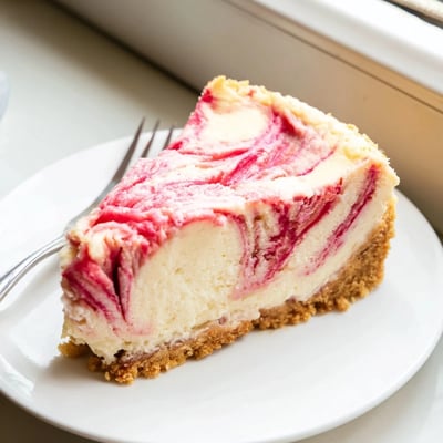 Keto Rhubarb Cheesecake